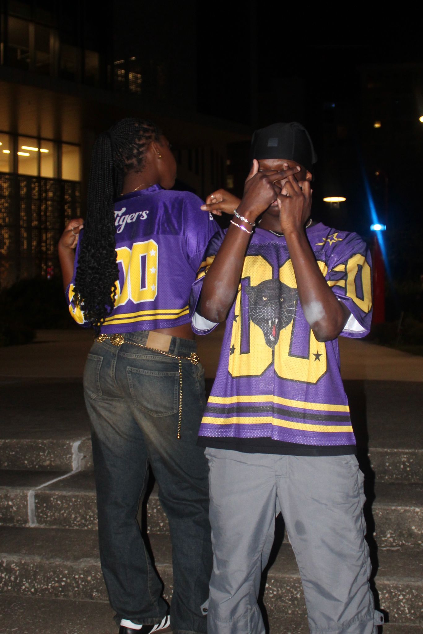 Cropped LSU Jersey