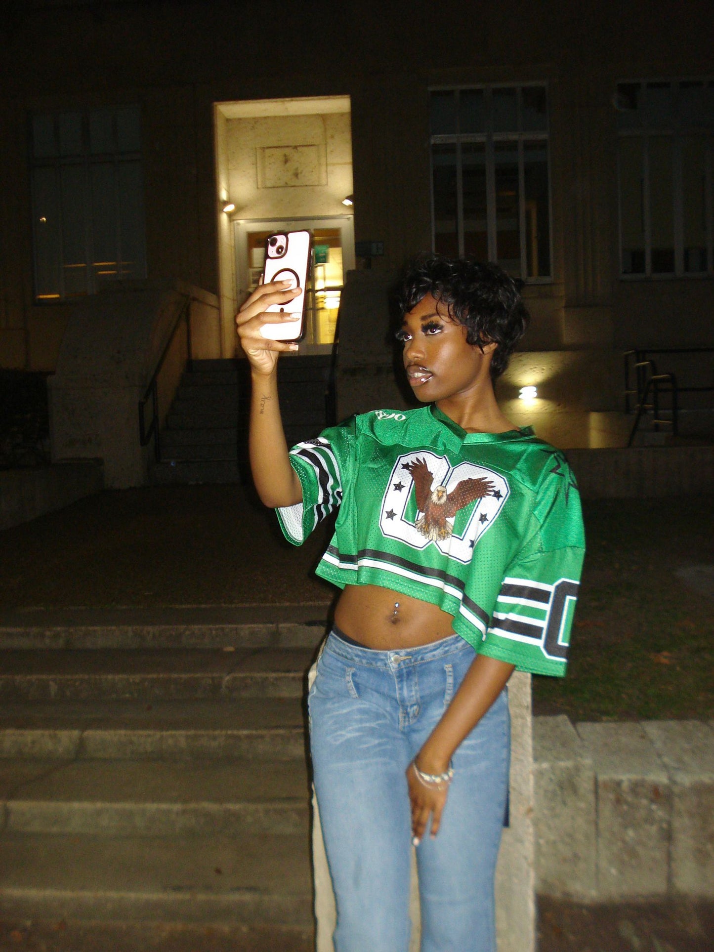 Cropped UNT Jersey
