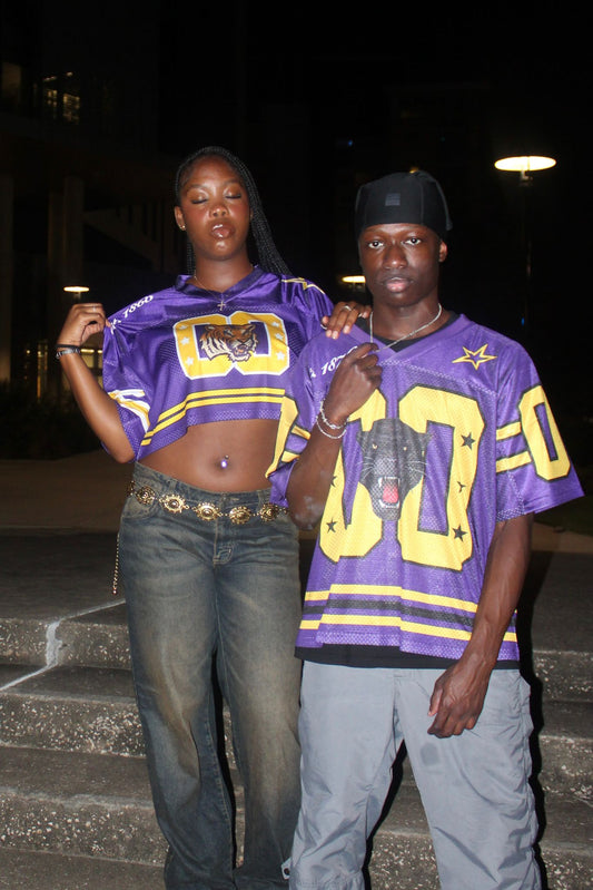 Cropped LSU Jersey